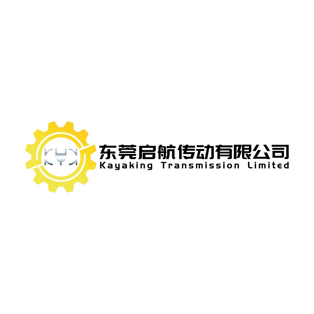 机械齿轮元素的现代logo设计