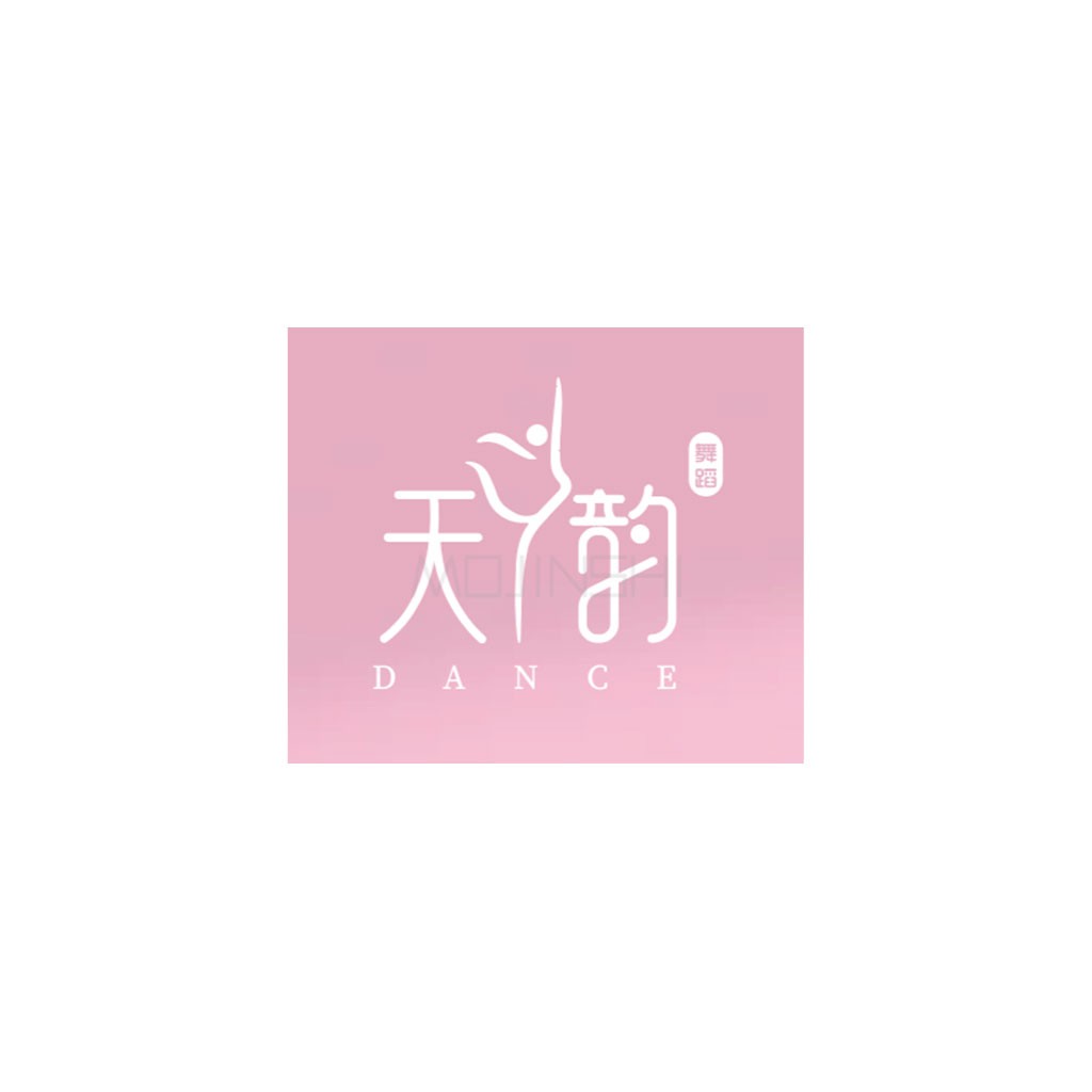 舞蹈logo设计：简约优雅的舞蹈艺术标识
