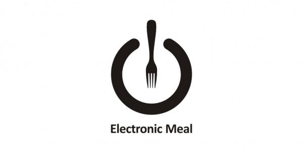 电子餐食Logo设计