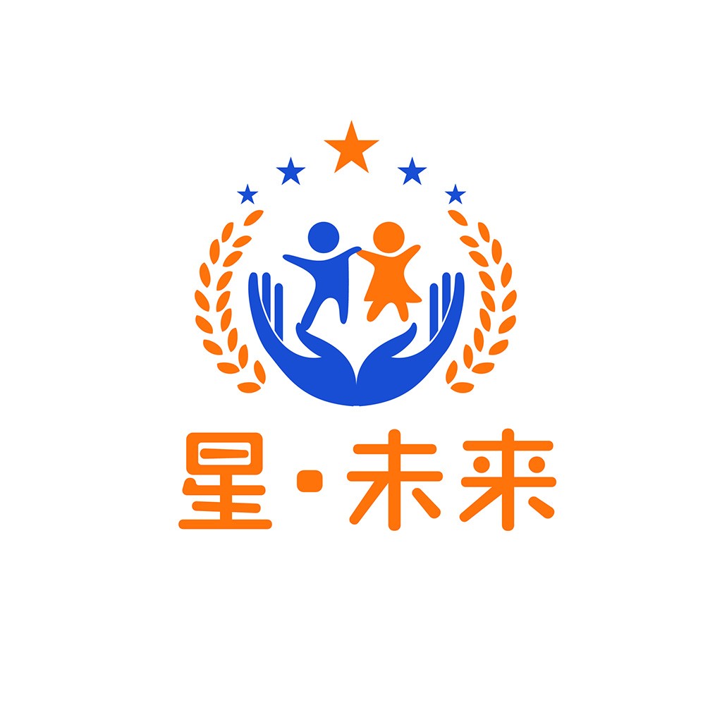 儿童教育logo设计：携手共进，未来之星