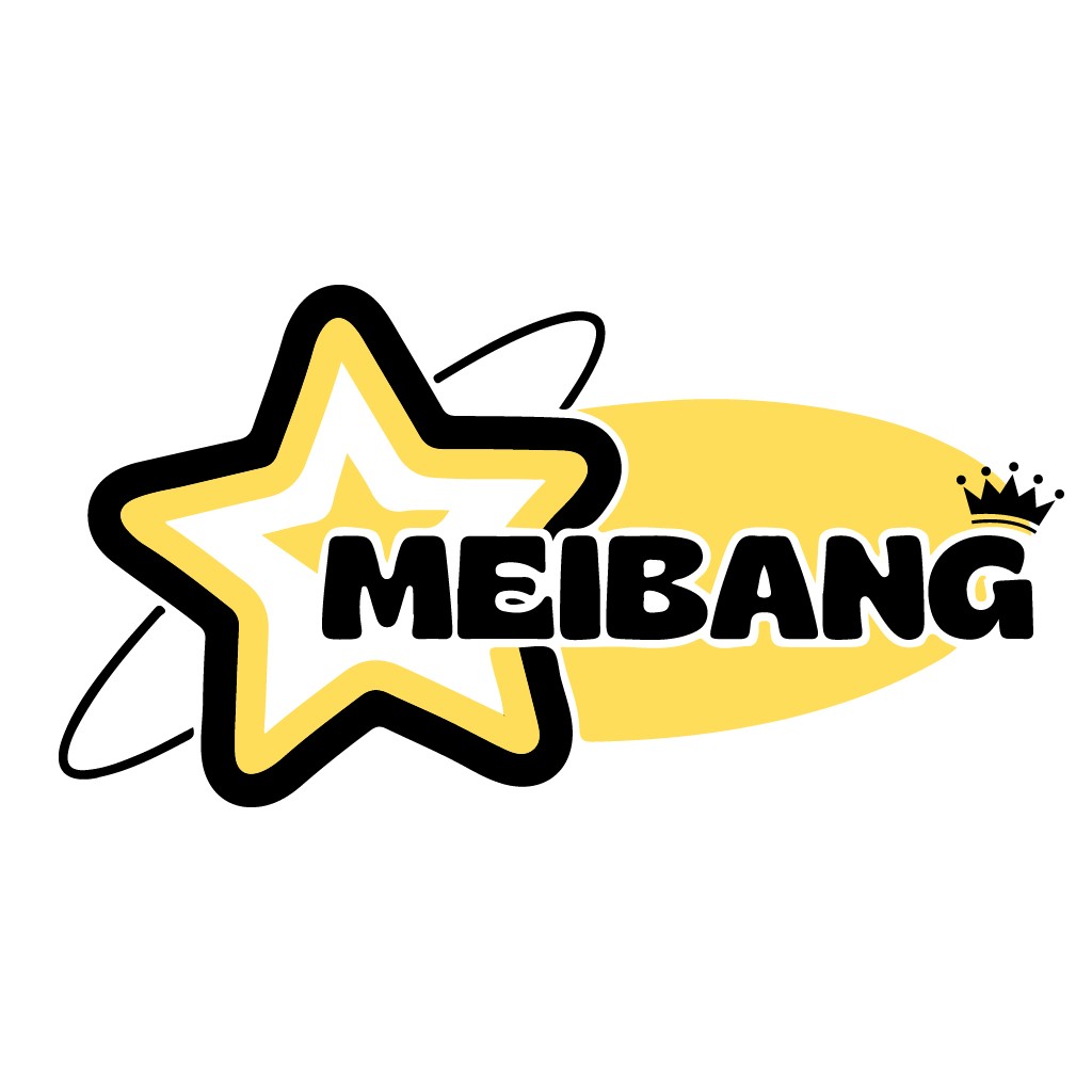 MEIBANGANG Logo设计：创意星星皇冠标志