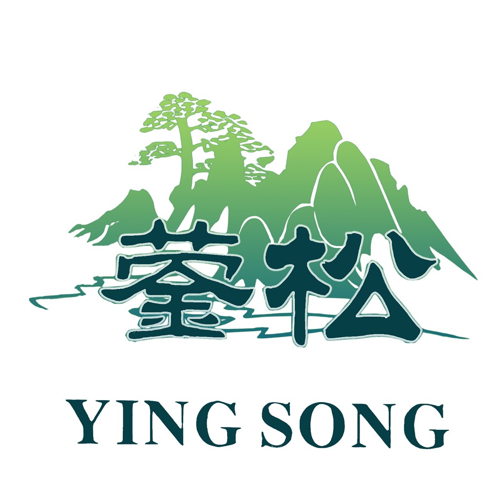 自然山水logo设计，清新环保品牌标识