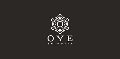 简约优雅泳装品牌logo设计