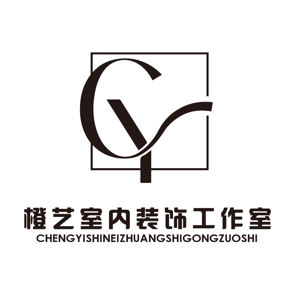 简约现代室内装饰设计公司logo设计