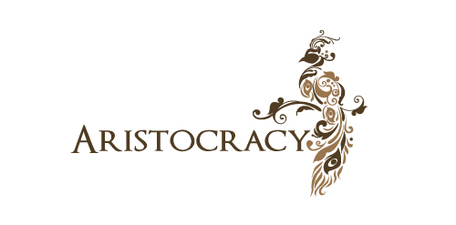 Aristocracy Logo设计:奢华优雅的标志
