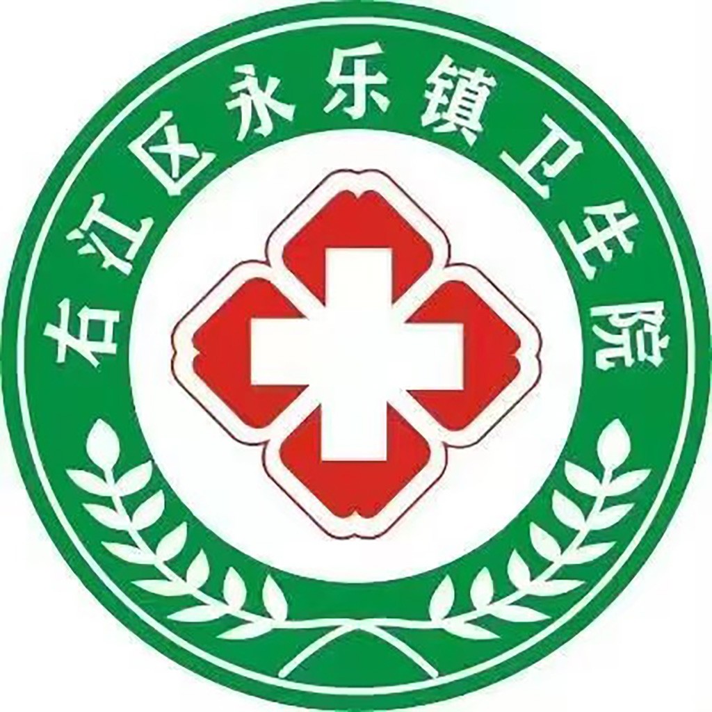 医疗健康logo设计：绿色十字与中文字母