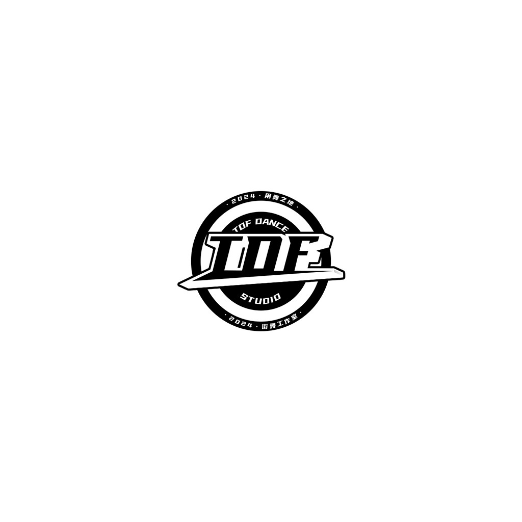 TOF舞蹈工作室logo设计