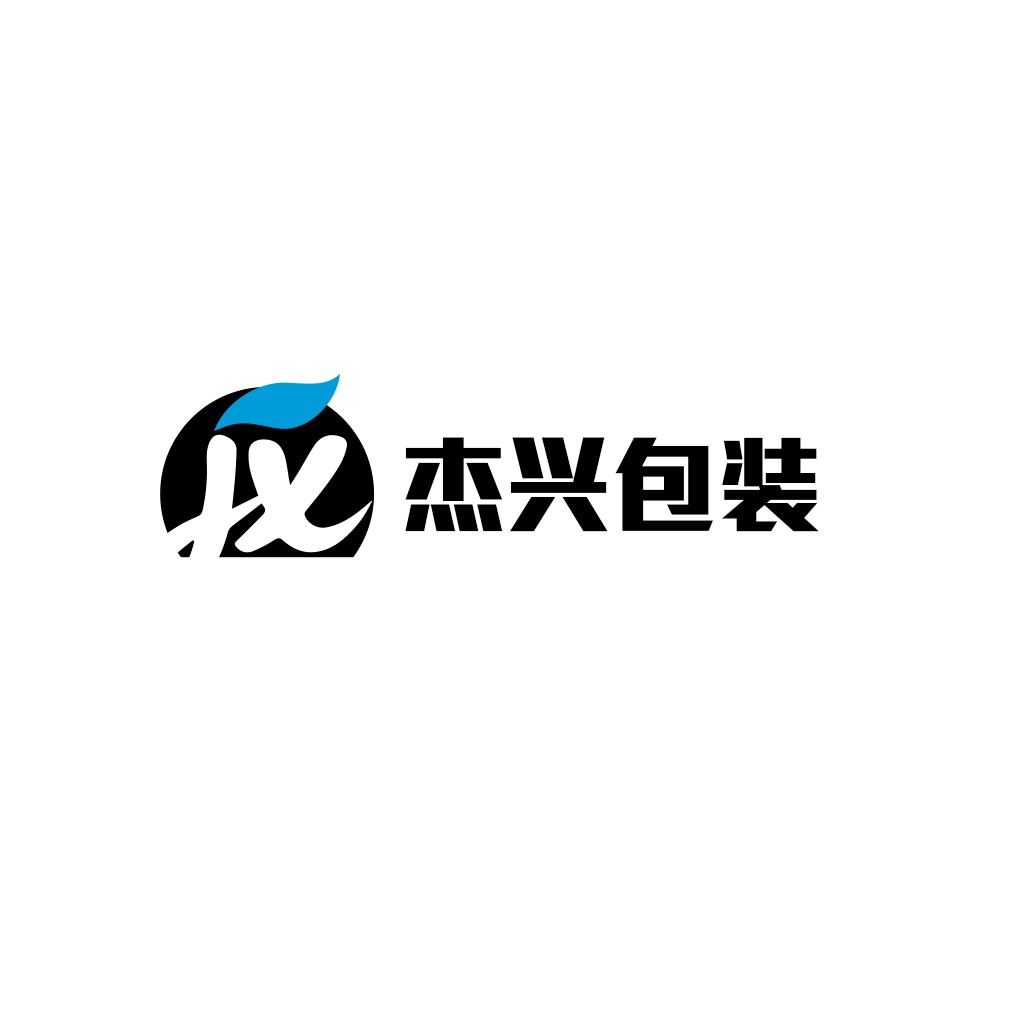 简洁现代的蓝色叶子logo设计