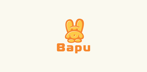 卡通兔子logo设计:可爱与简洁的完美结合