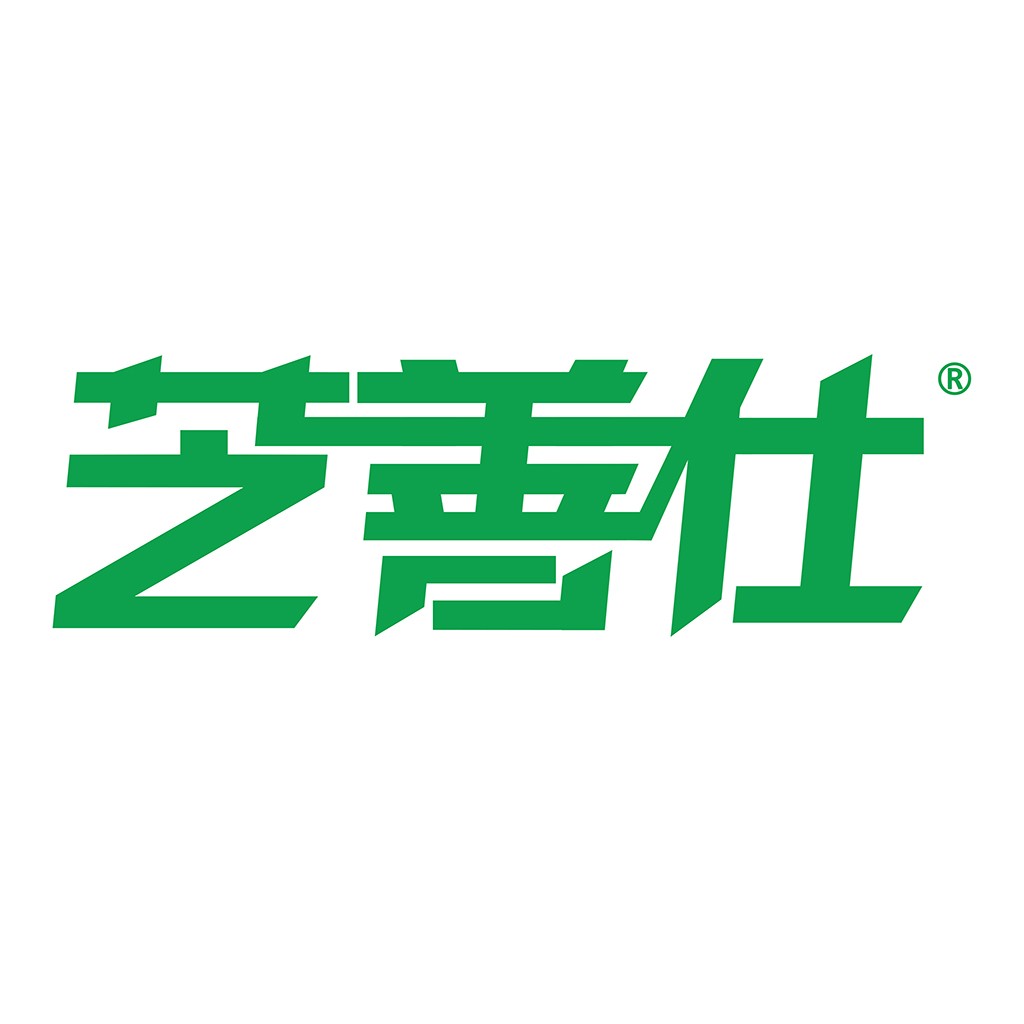 简洁现代的绿色中文logo设计