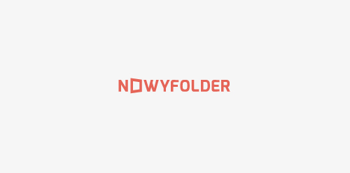 简约风格NOWYFOLDER logo设计