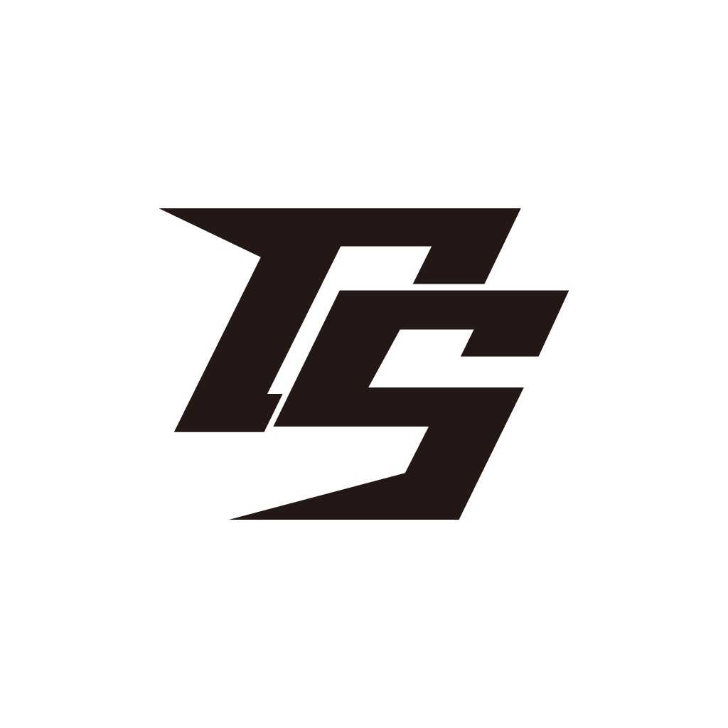 简洁现代的字母T和G组合logo设计