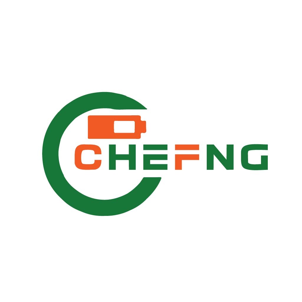 绿色电池图标创意logo设计