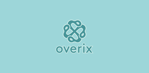 Overrix Logo设计:简洁抽象的现代品牌标识