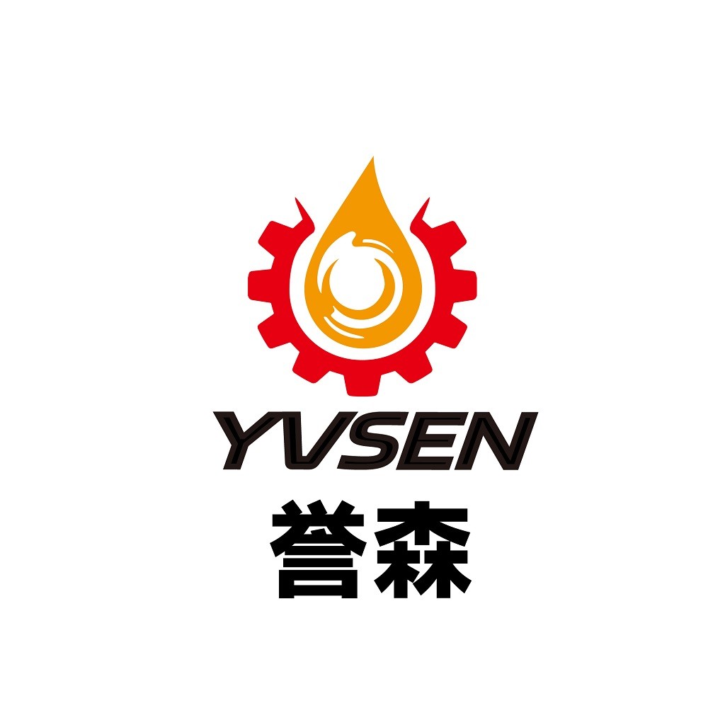 YVSSEN品牌logo设计:齿轮与火焰结合的工业美学