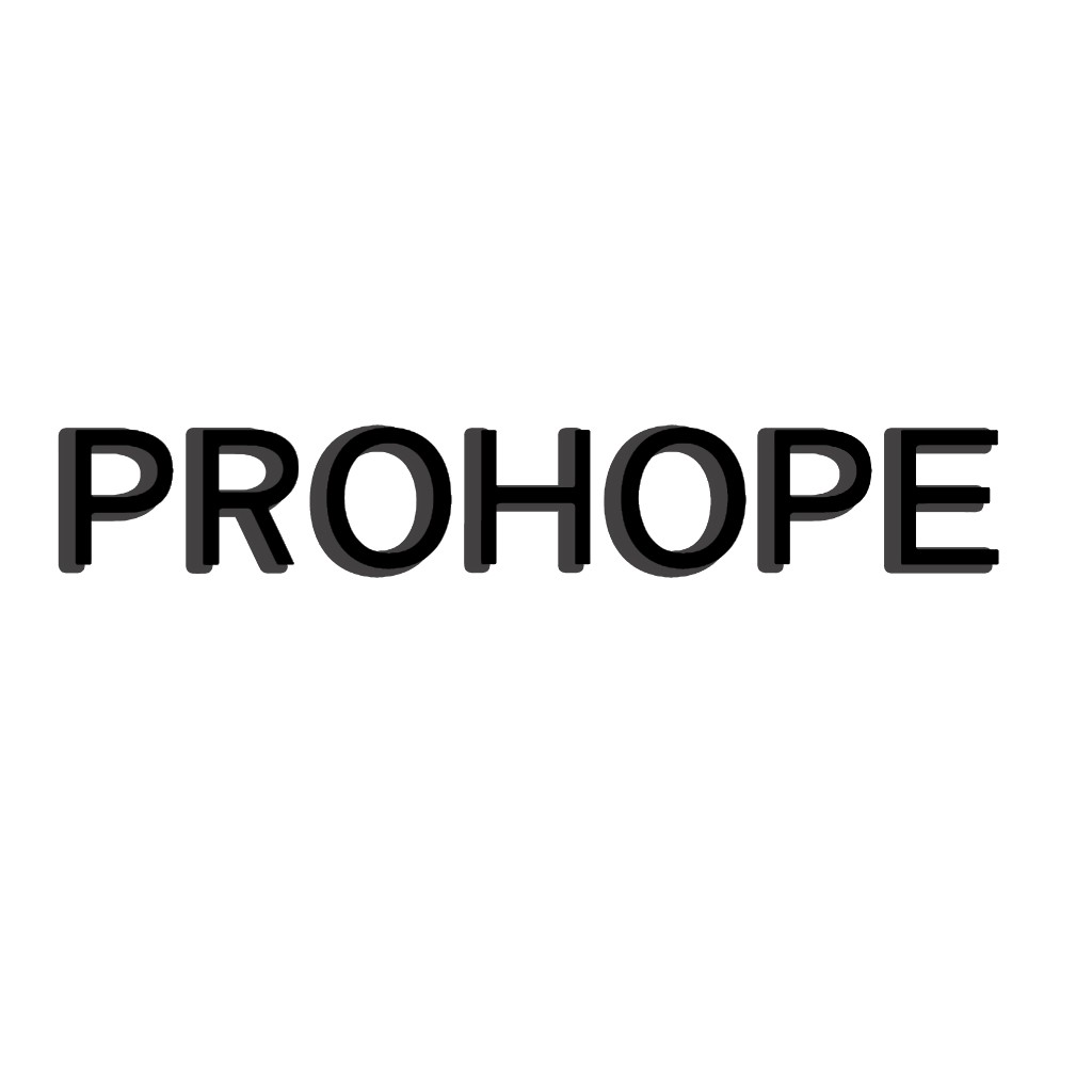 PROHOPE Logo设计:简洁现代字体风格