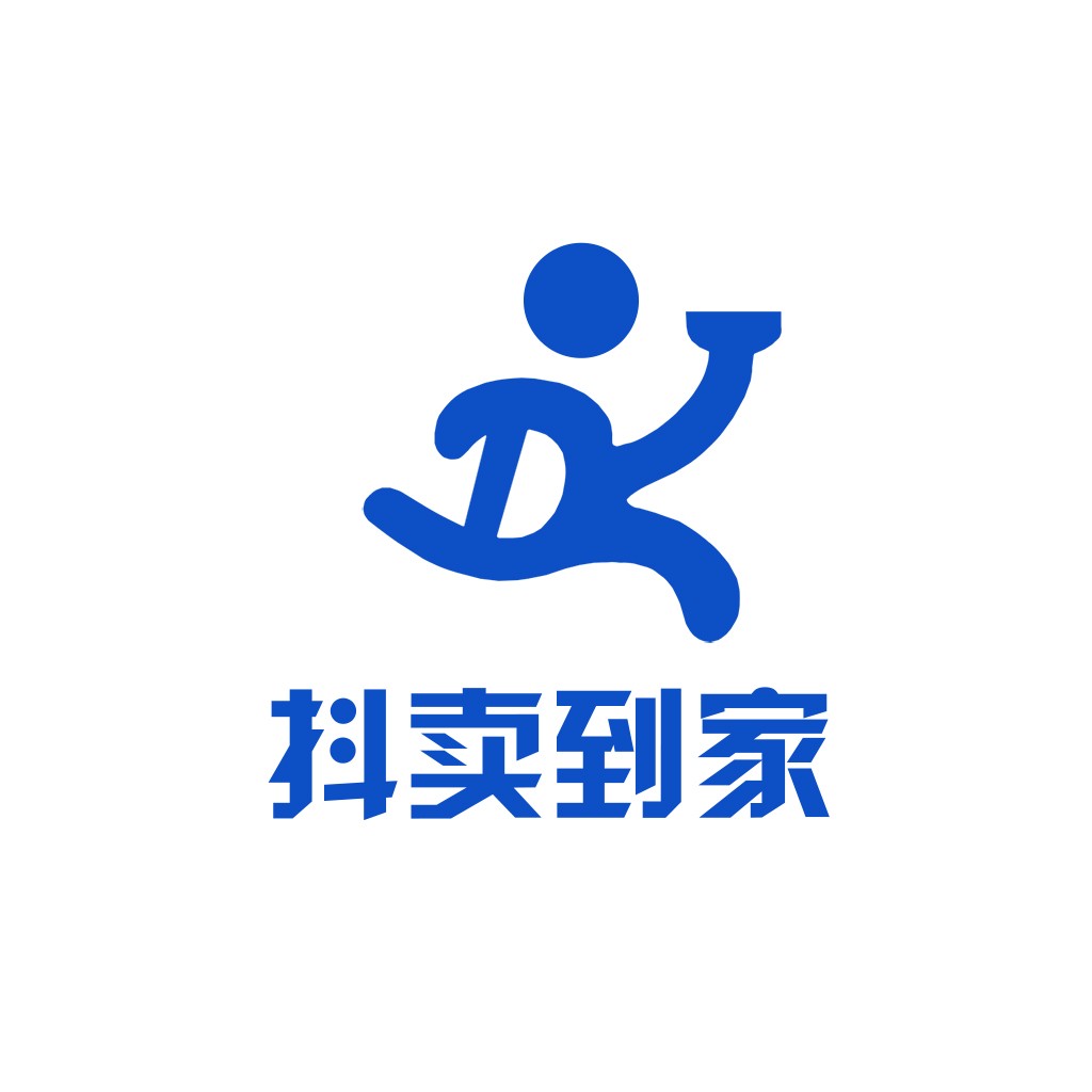 动感跳跃人物logo设计