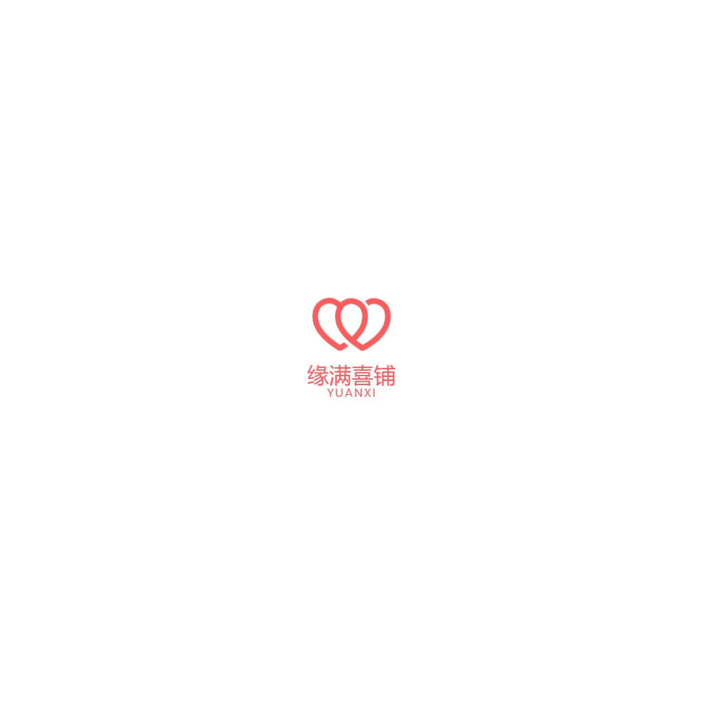 缘满喜铺logo设计