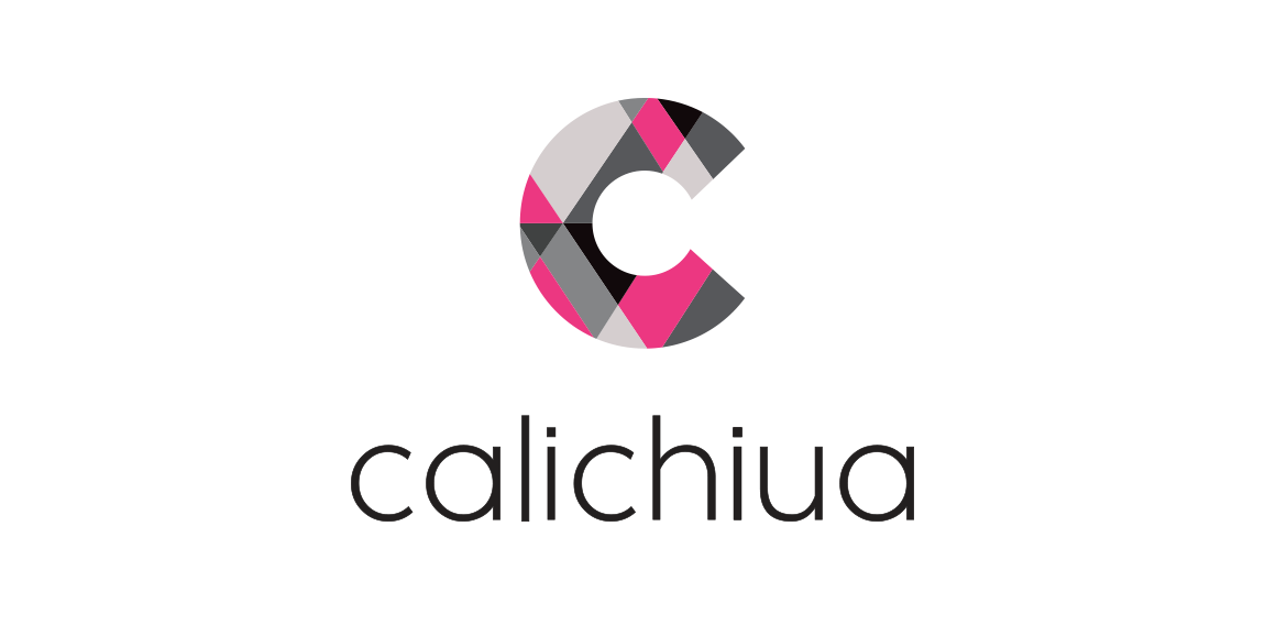 简约几何拼接字母C logo设计
