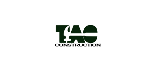 简洁现代的建筑公司logo设计