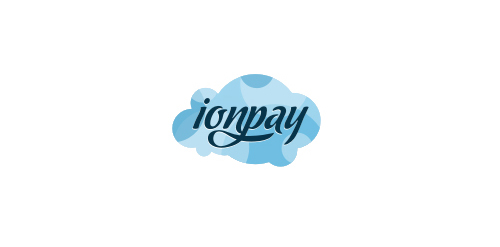 云朵形状的Ionpay Logo设计