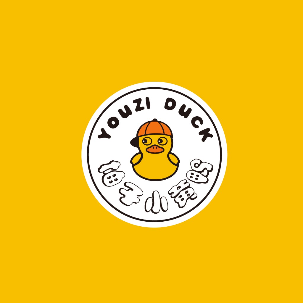 Youzi Duck Logo Design