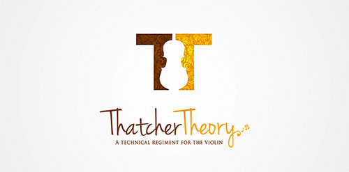 Thatcher Theory Logo设计:乐器技术指南