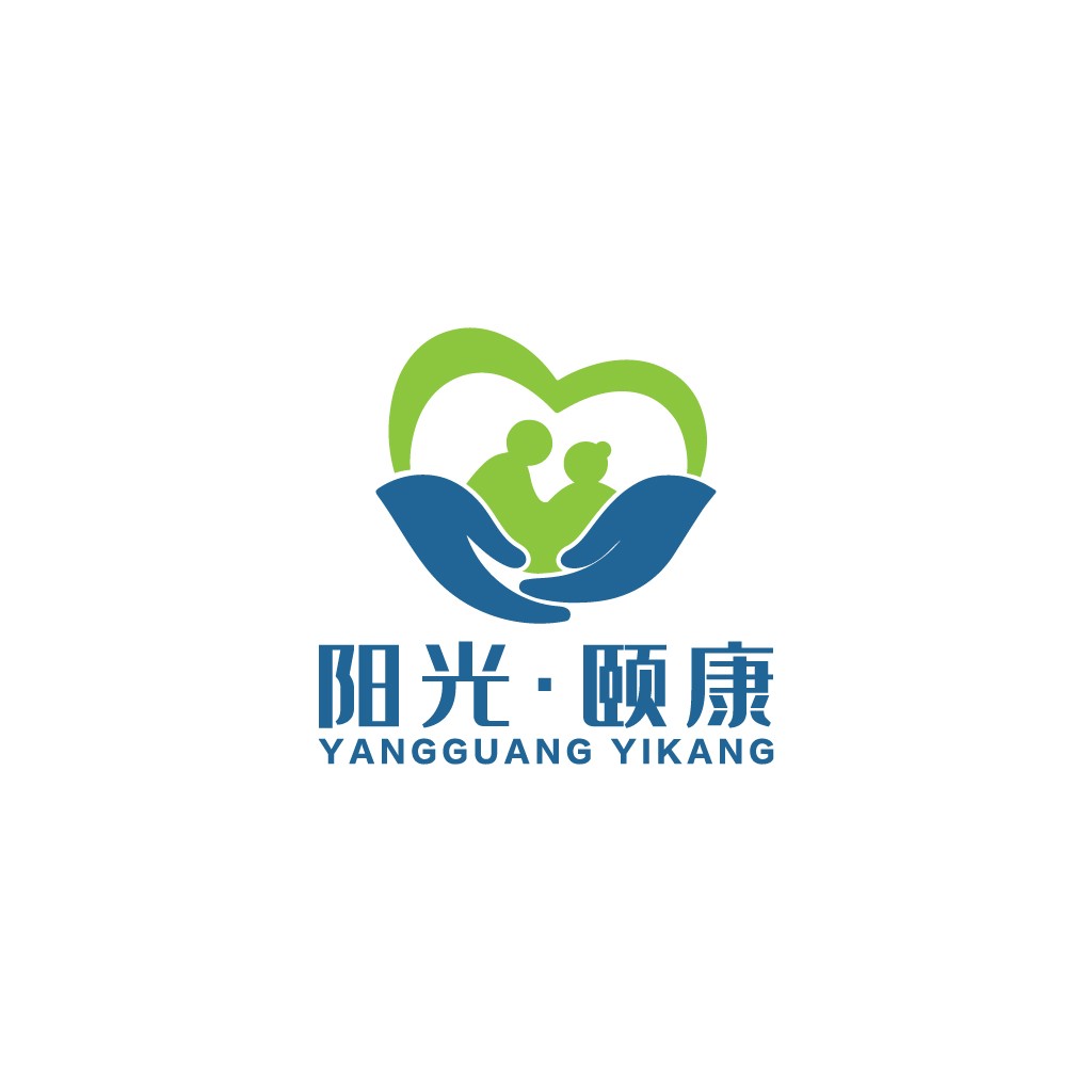 阳光颐康logo设计