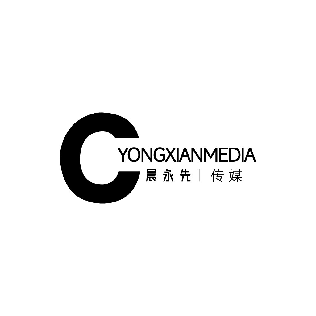 简约现代媒体公司logo设计