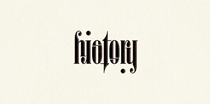 简约复古风历史logo设计