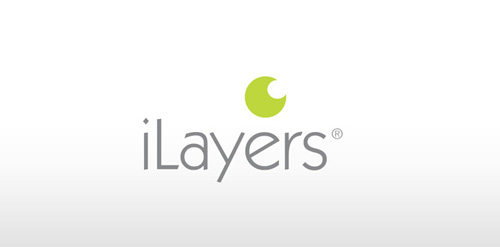iLayers logo设计:简洁现代品牌标识