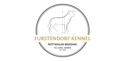 Furstendorf Kennel Rottweiler Breeding Logo Design