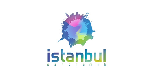 色彩斑斓的Istanbulbul Logo设计