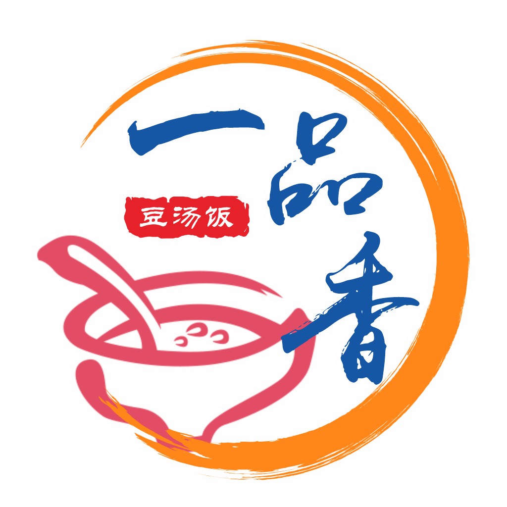 一口香logo设计:中式美食品牌标识