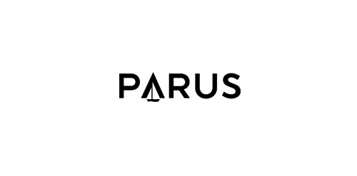 简洁现代的'PARUS'品牌logo设计