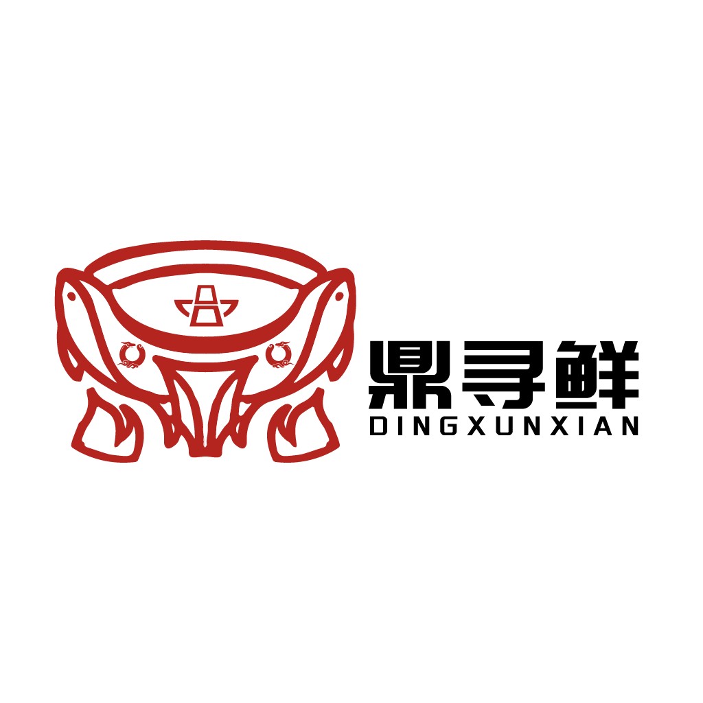 鼎寻寻鲜鲜logo设计
