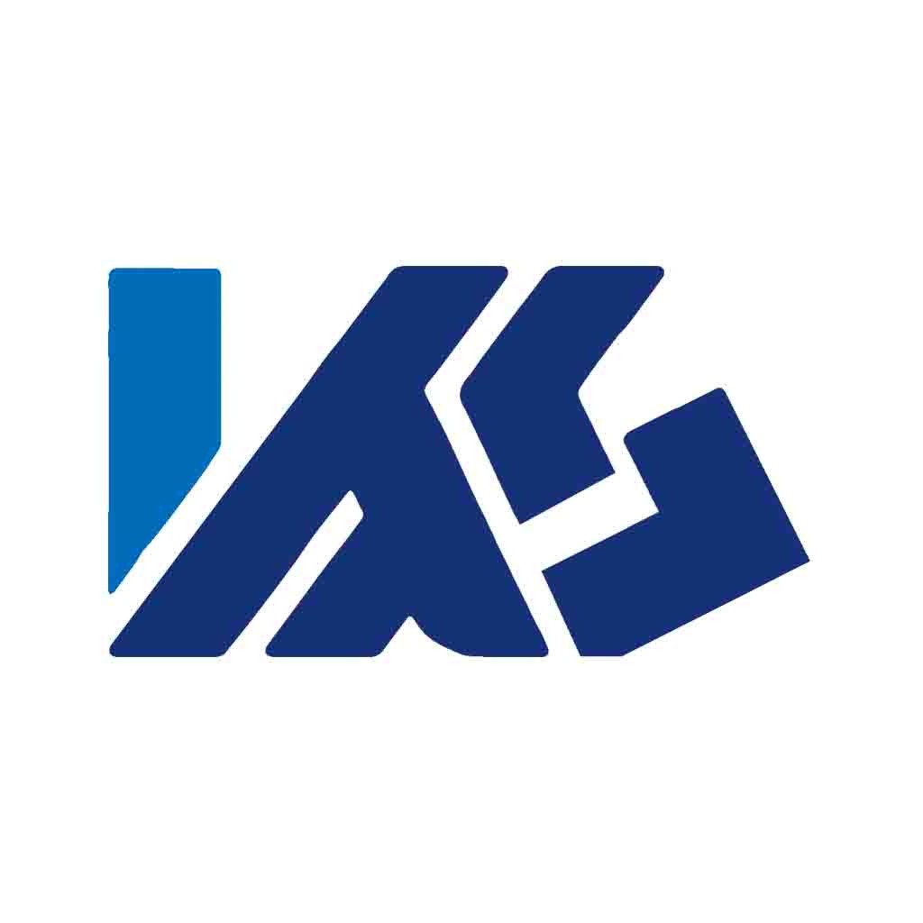 简洁现代蓝色字母logo设计