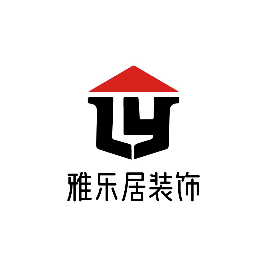 雅乐居居装饰logo设计