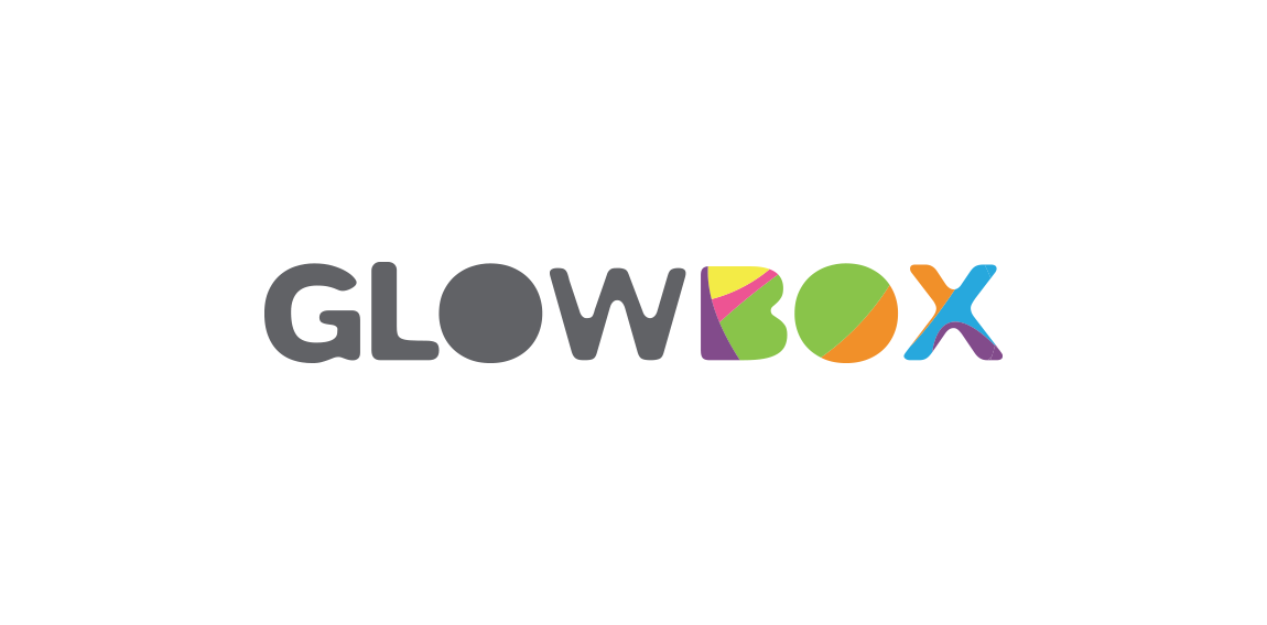 Glowbox Logo设计:现代简约风格