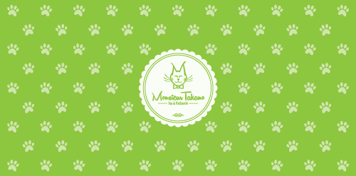 猫咪主题宠物店logo设计