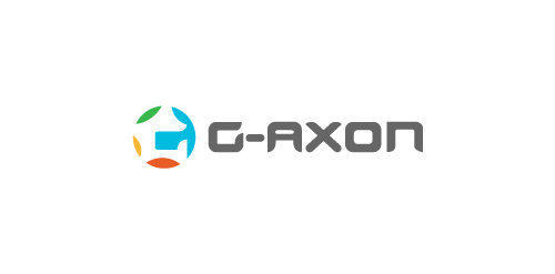 G-AXON logo设计:科技感与简洁性结合