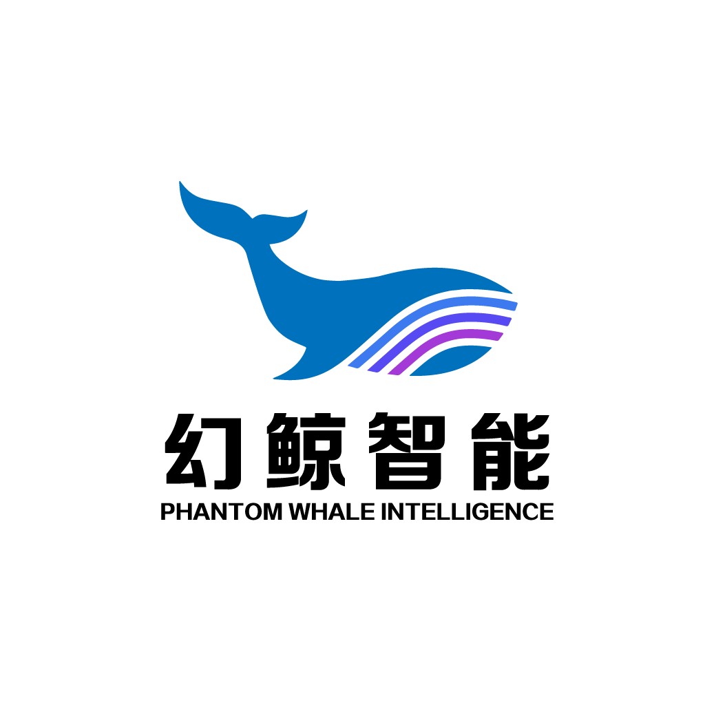 鲸鱼智能logo设计：海洋科技新标志