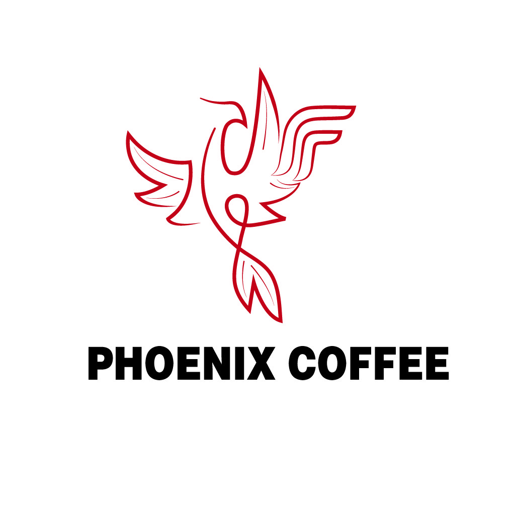 凤凰咖啡logo设计