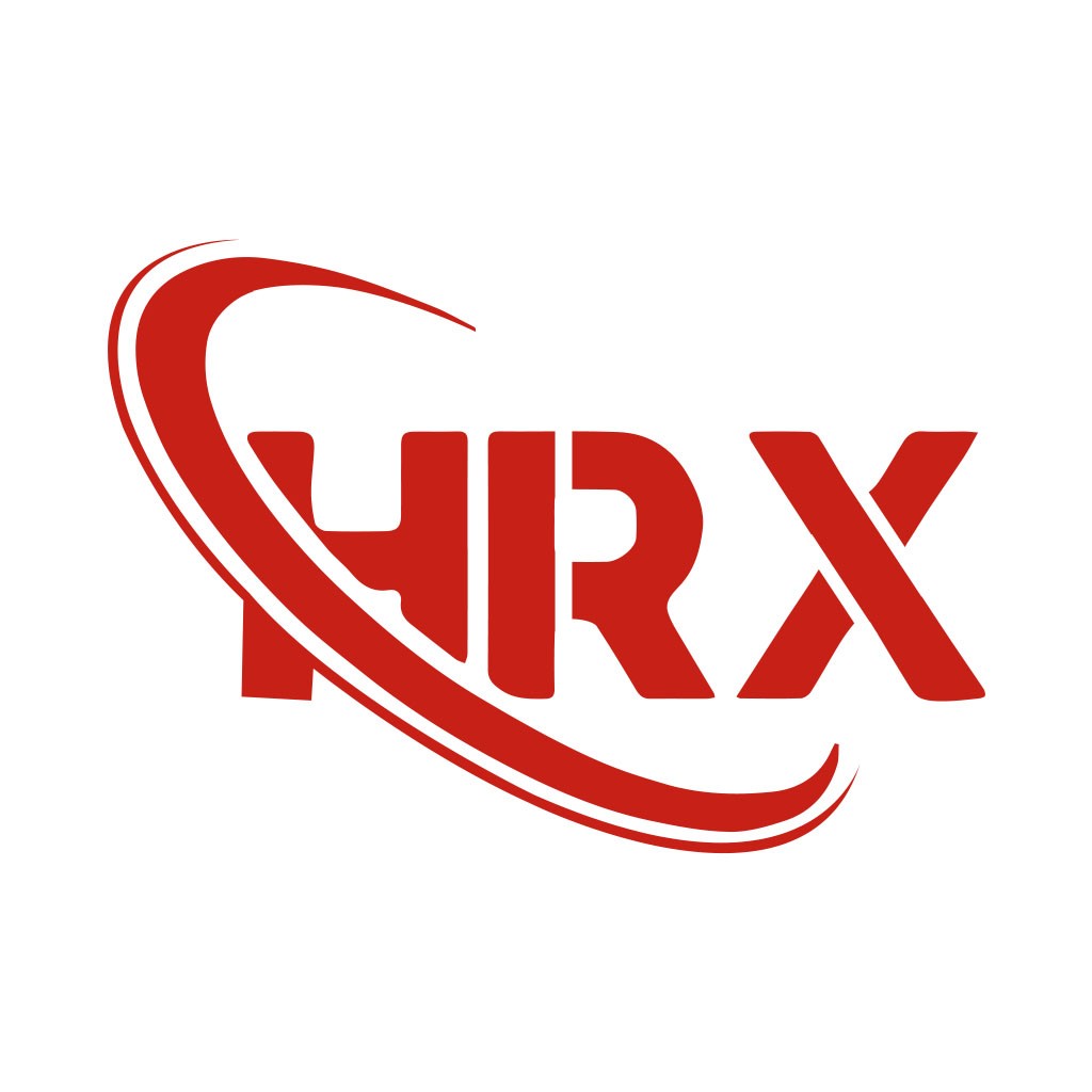 HRX logo设计：简洁现代企业标识