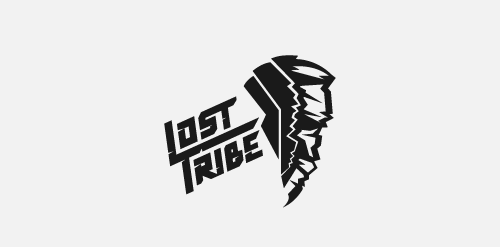 Lost Tribe Logo设计：复古部落风格
