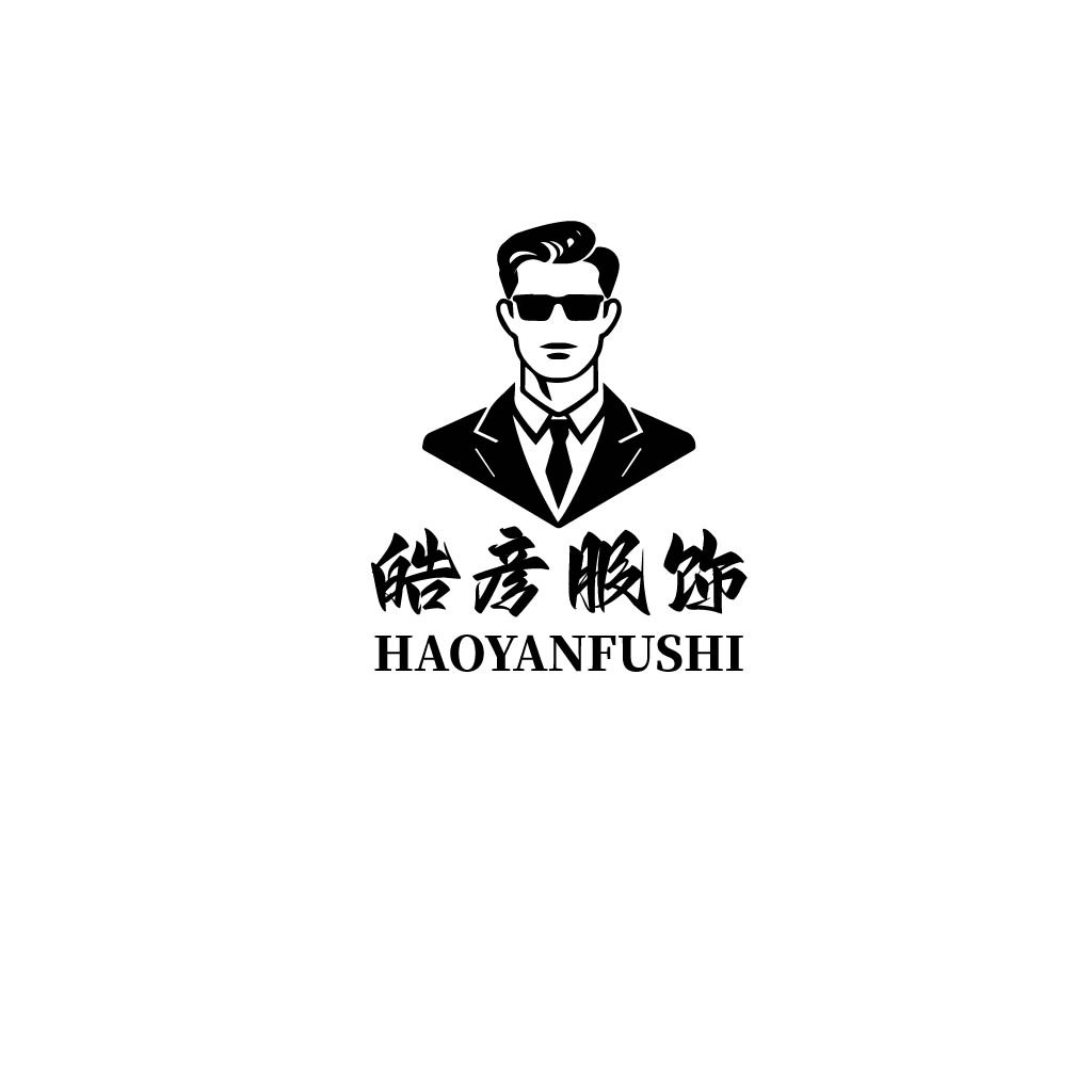 时尚男士形象logo设计