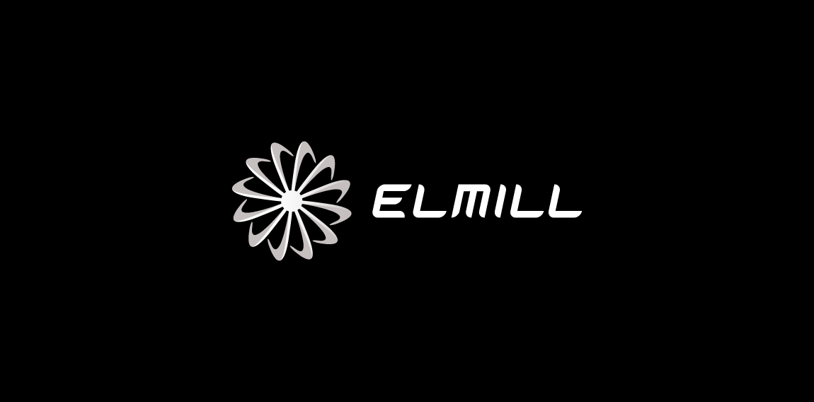 ELMILL Logo设计：现代简约风