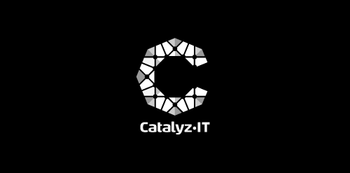 Catalyz-IT logo设计:科技感十足的图形标识