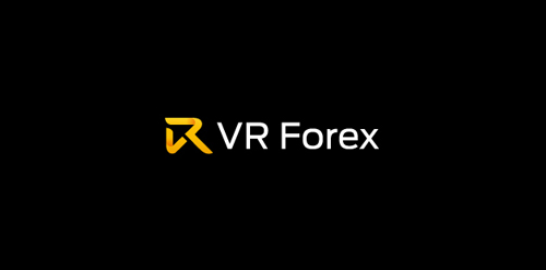 VR Forex logo设计:现代金融视觉标识