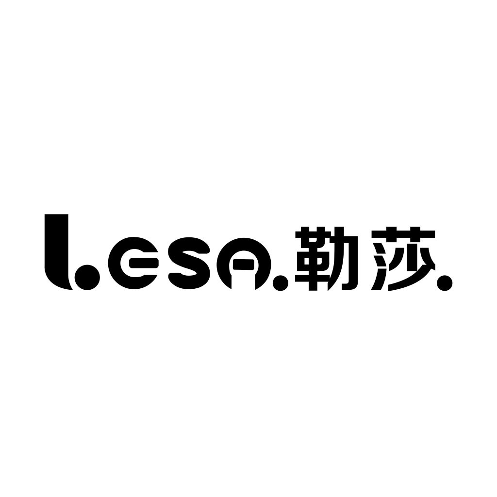 简约现代风格的l.esa.勒勒莎莎logo设计